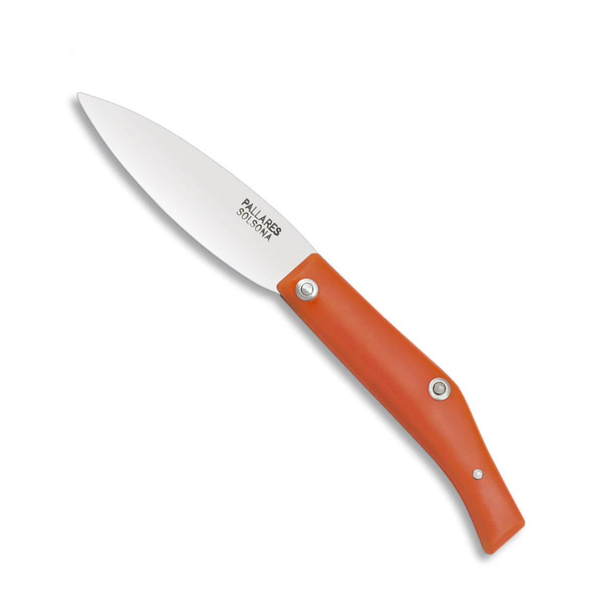 Couteau Pliant PALLARES 06098-NA Orange Lame Carbone 7 Cm