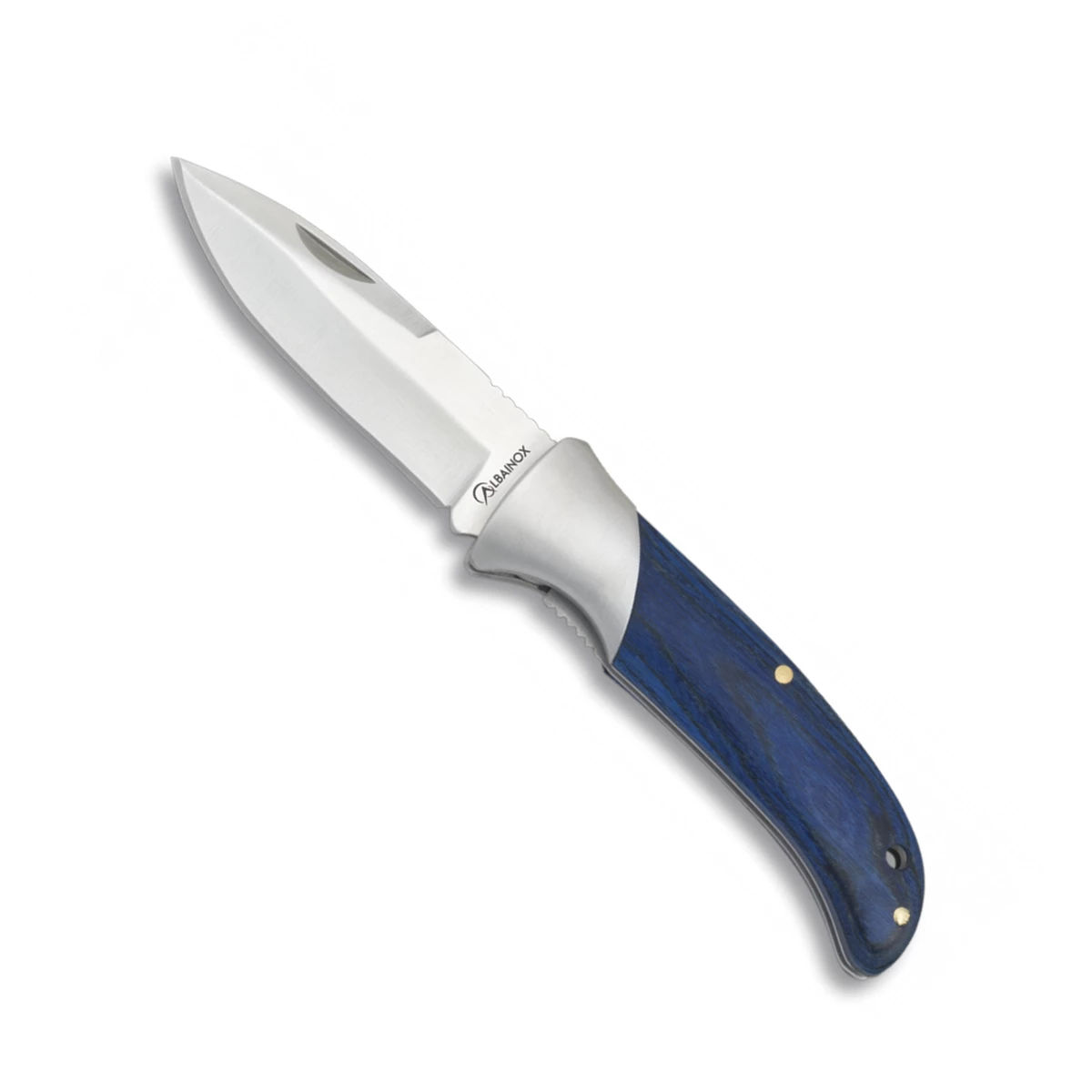 Couteau Pliant ALBAINOX Stamina Bleu Lame 7.2 Cm