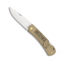 Couteau Pliant Albainox 18090GR536 Lame7.3 Cm Décor Pêche