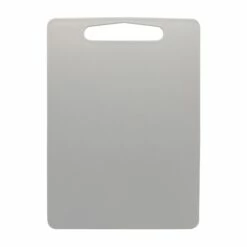 Planche à Découper En Bioplastique Rigide 35 Cm Grise