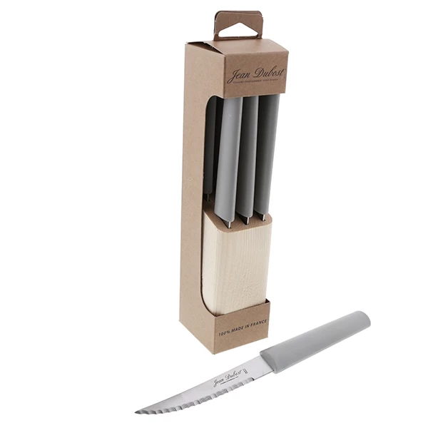 Set De 6 Couteaux Ă Steak Line Eco-responsable Gris