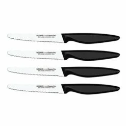 Lot De 4 Couteaux De Table Classic Pro Lame Crantée