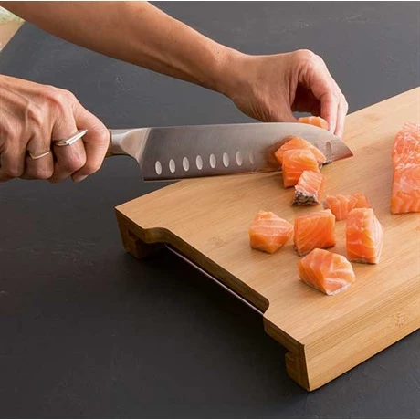 Set De 4 Couteaux Bois D'acacia Et Lame Inox – Image 3