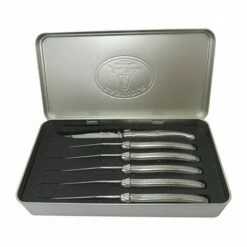 Coffret 6 Couteaux à Steak Laguiole Inox
