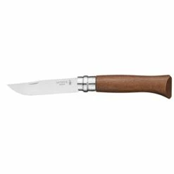 Opinel Couteau Pliant N°08 Inox 8,5 Cm Manche En Noyer