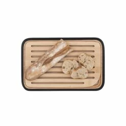 Planche à Pain En Bambou Noir 28 Cm