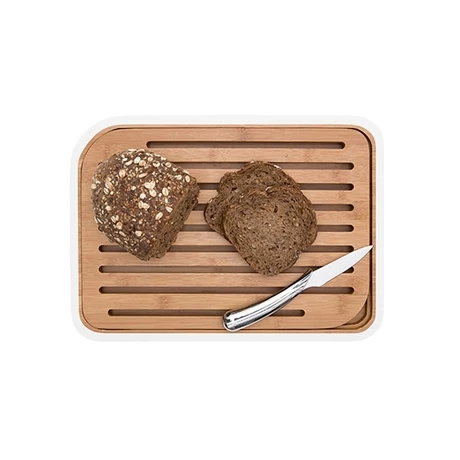 Planche Ă Pain En Bambou Blanc 35 Cm