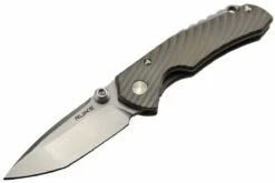Couteau RUIKE M671-TZ Lame Acier 154CM Manche Titane
