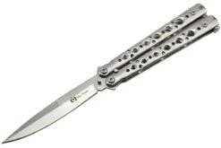 Couteau Papillon Maxknives P53S Silver Lame 9.8 Cm