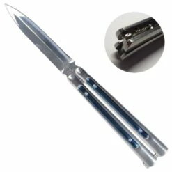 Couteau Papillon SCK-CW-080-1 Bleu Lame 10 Cm