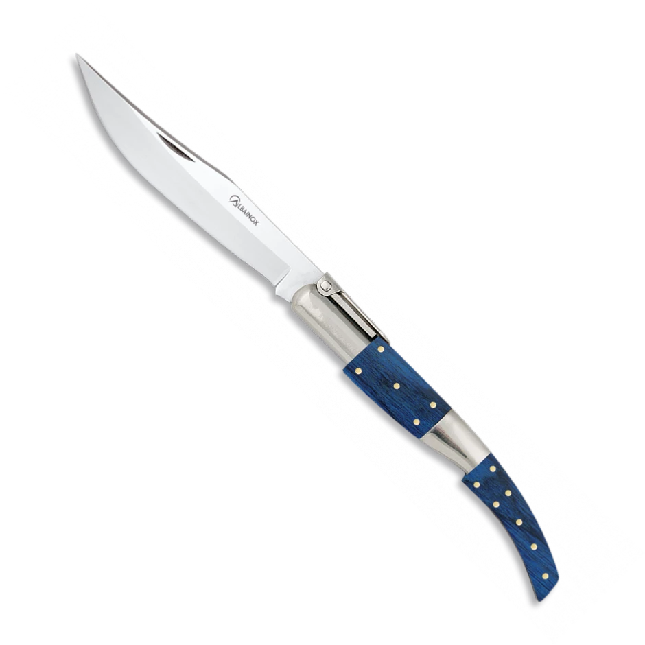 Couteau Pliant ARABE N°3 01708 Stamina Bleu Lame 13 Cm