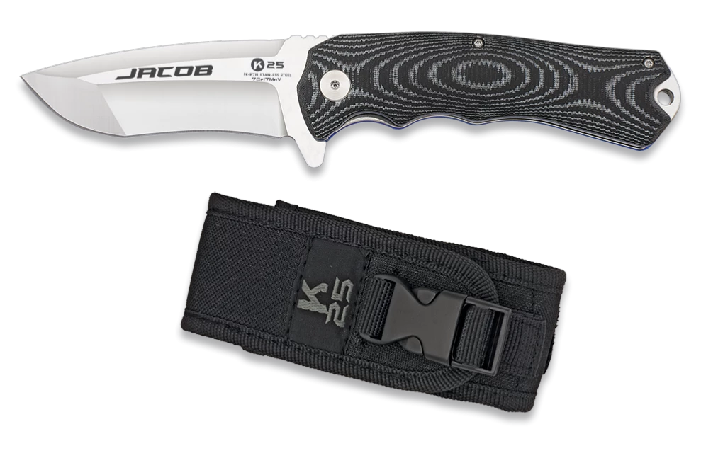 Couteau Pliant K25 JACOB 18715 Lame 8.8 Cm