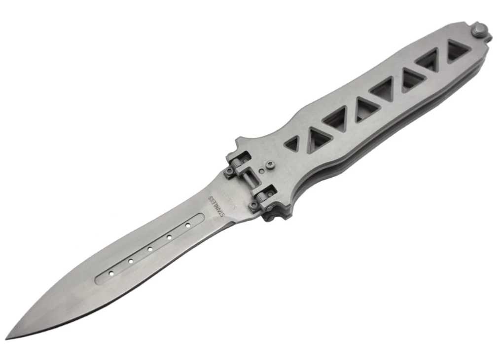 Couteau Papillon Maxknives 377S à Ouverture Latérale Lame 11 Cm