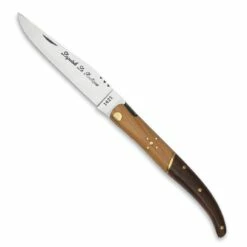 Couteau Laguiole Bougna 5964 Teck/Palissandre Lame 10.5 Cm