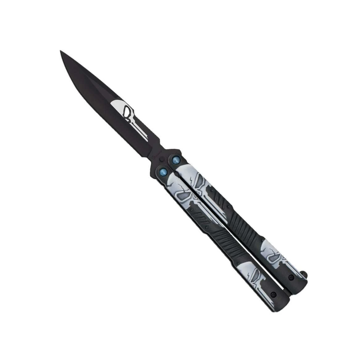 Couteau Papillon Albainox 02201 TETES DE MORT