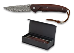 Couteau Pliant Albainox 18719 Lame Damas 70 Couches 7 Cm